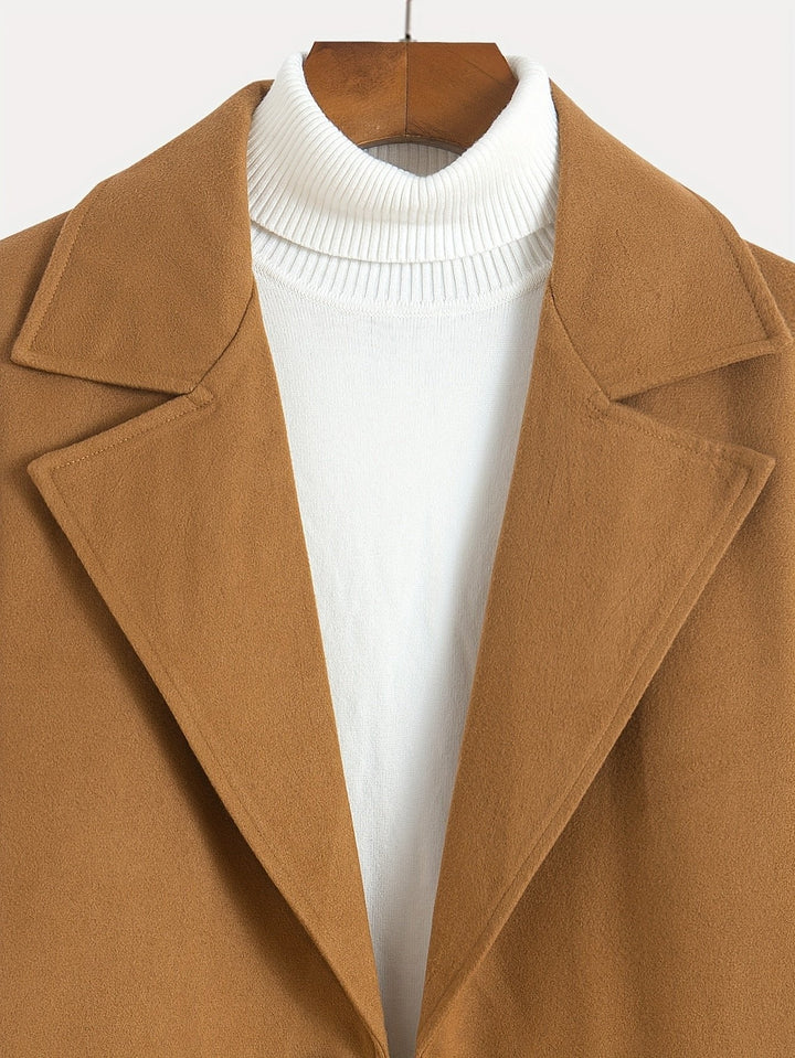 Warner | Tailored Longline Coat – Zeitlose Eleganz für Herren