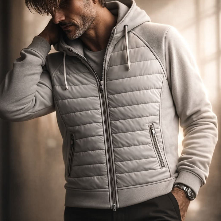 Ridgefield | Zip Hoodie – Warm Padded Design for Comfort