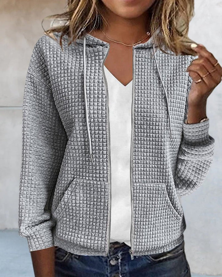 Calia | Hoodie Cardigan – Stylish Zip-Up for Women