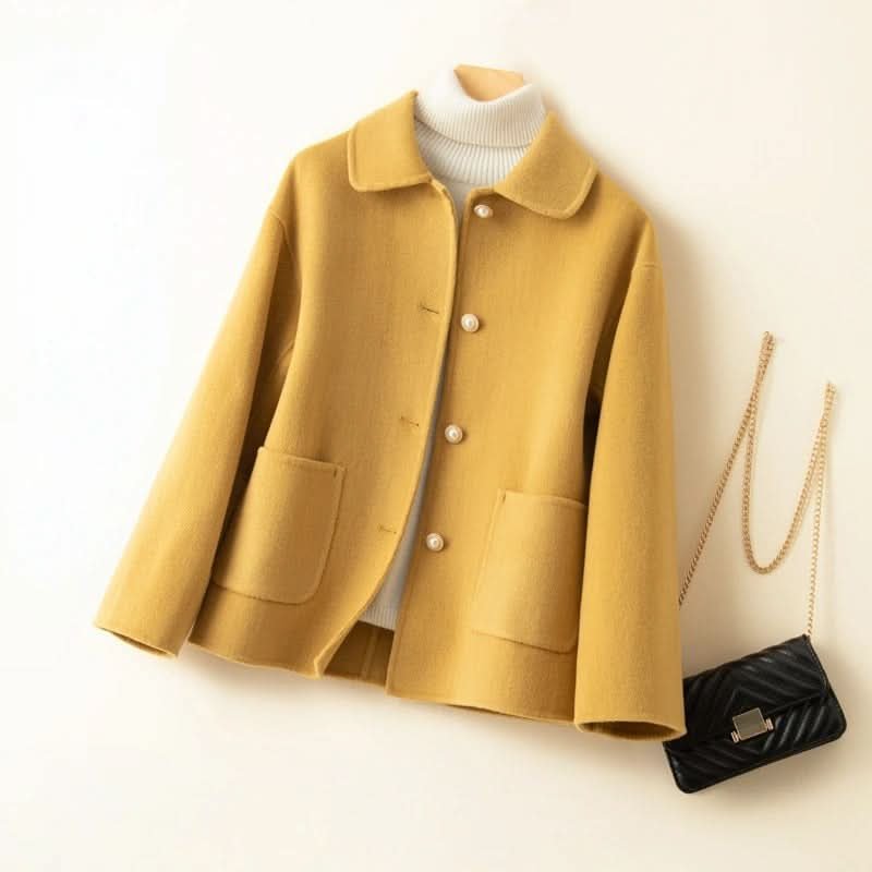 Vicky | Cashmere Coat – Elegante, Zeitlose Kurzjacke