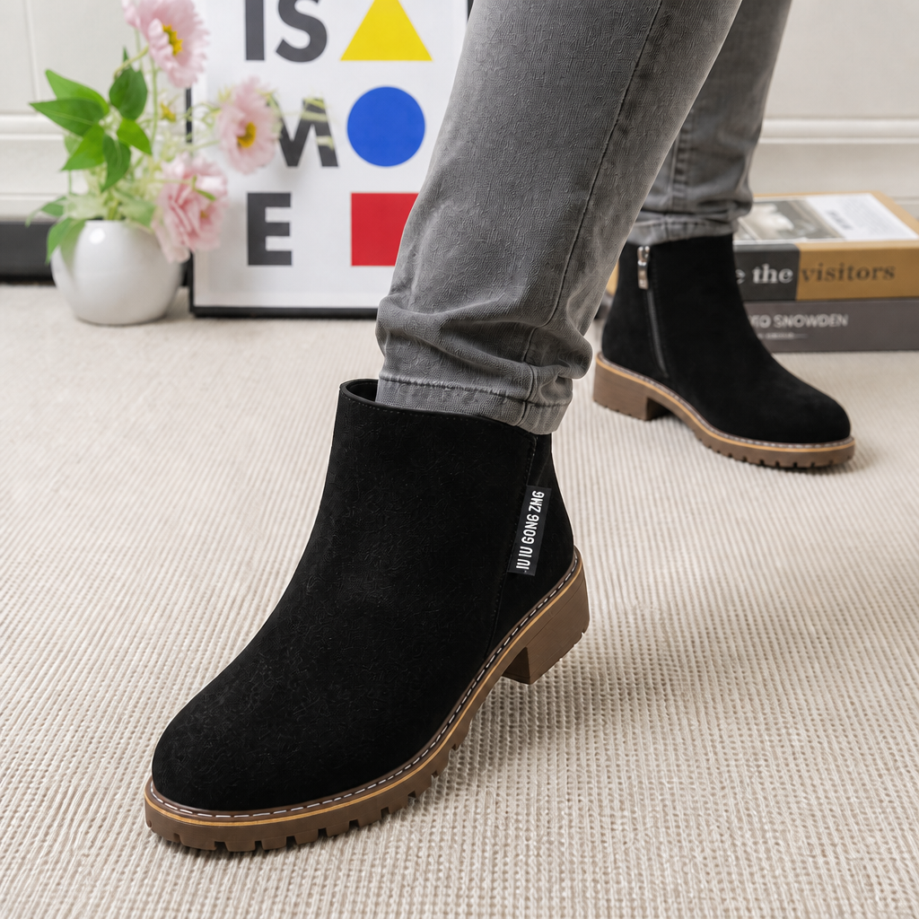 Wearbella | Suede Ankle Boots – Elegantes Design für Alltag