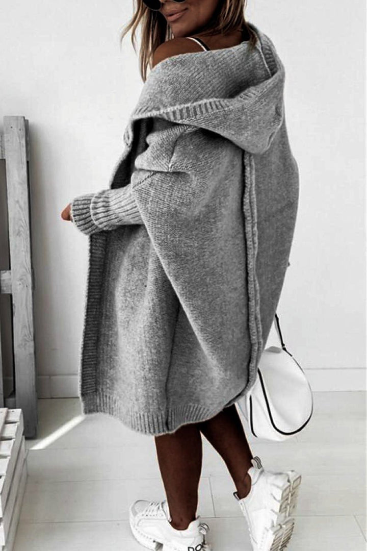 Kendra | Oversized Cardigan with Hood for Women