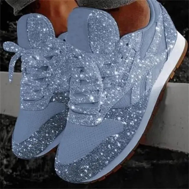 Cassie | Glitter Sneakers for Stylish Casual Wear