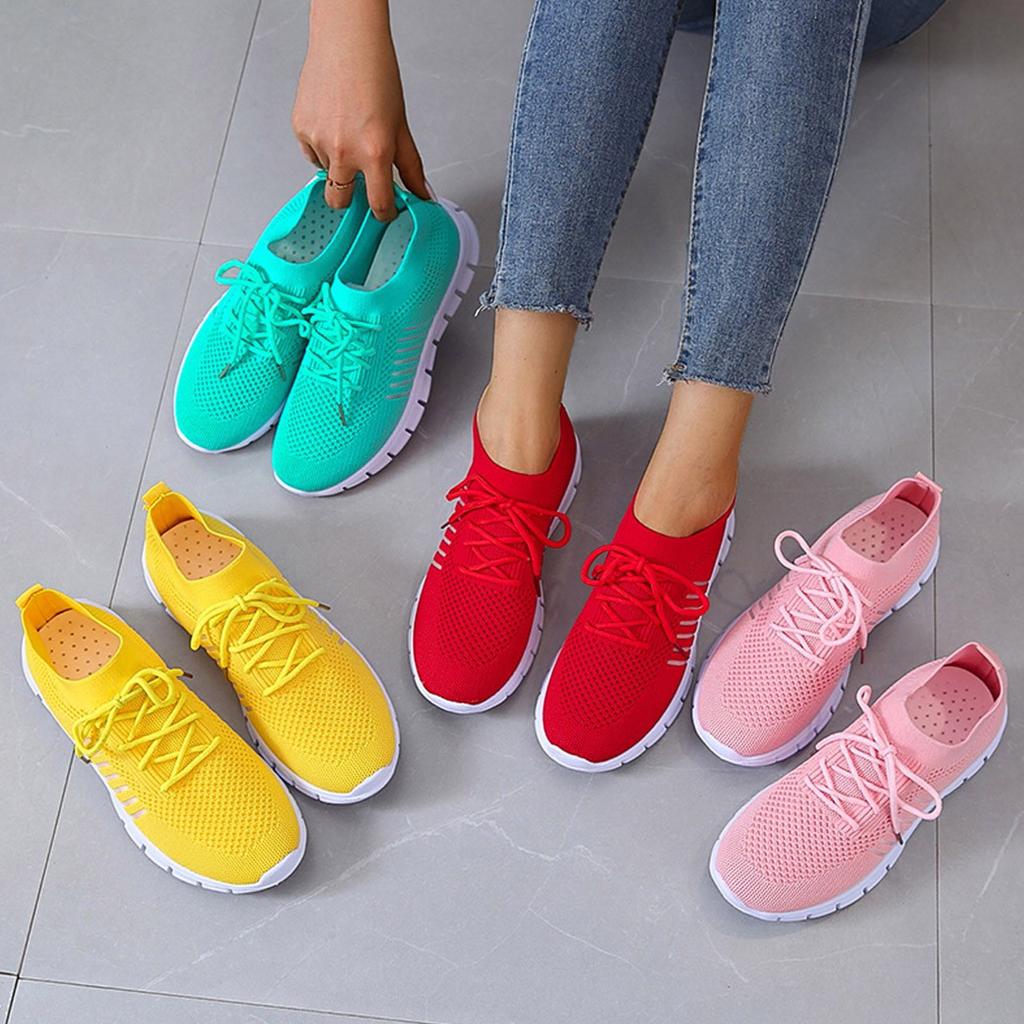 Amelia | Orthopedic and Sporty Flyknit Sneakers