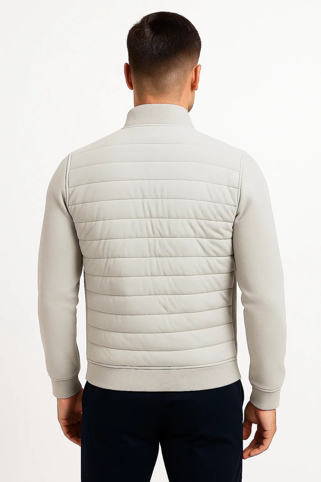 Florian | Hybrid Jacket with Knitted Sleeves for Men