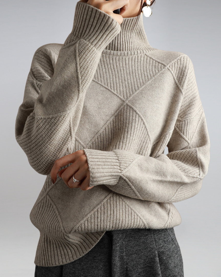 Lily | Turtleneck Sweater – Timeless Elegance for Women
