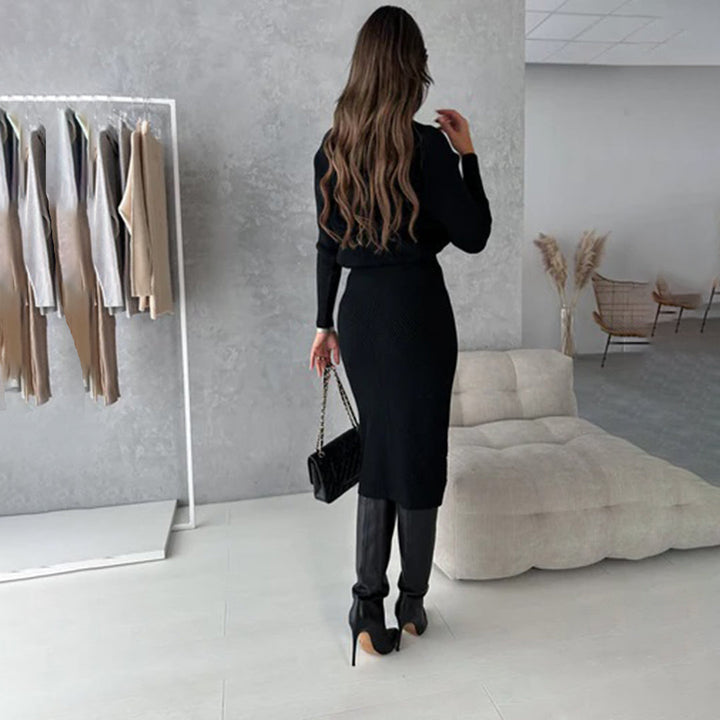 Jennifer | Elegant and Timeless Two-Piece Set with Sweater and Skirt