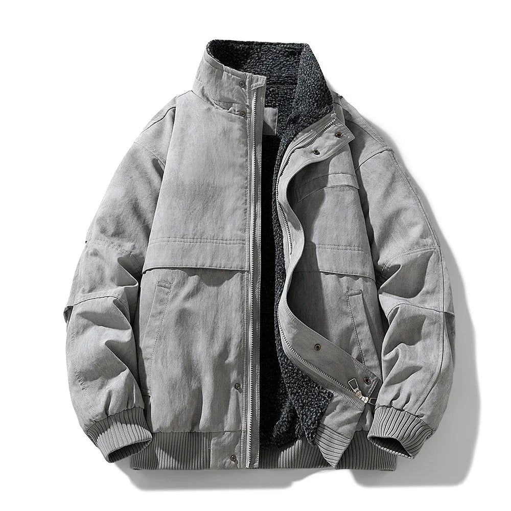 Velora | Puffer Jacket – Elegante Fleece-Lining für Männer