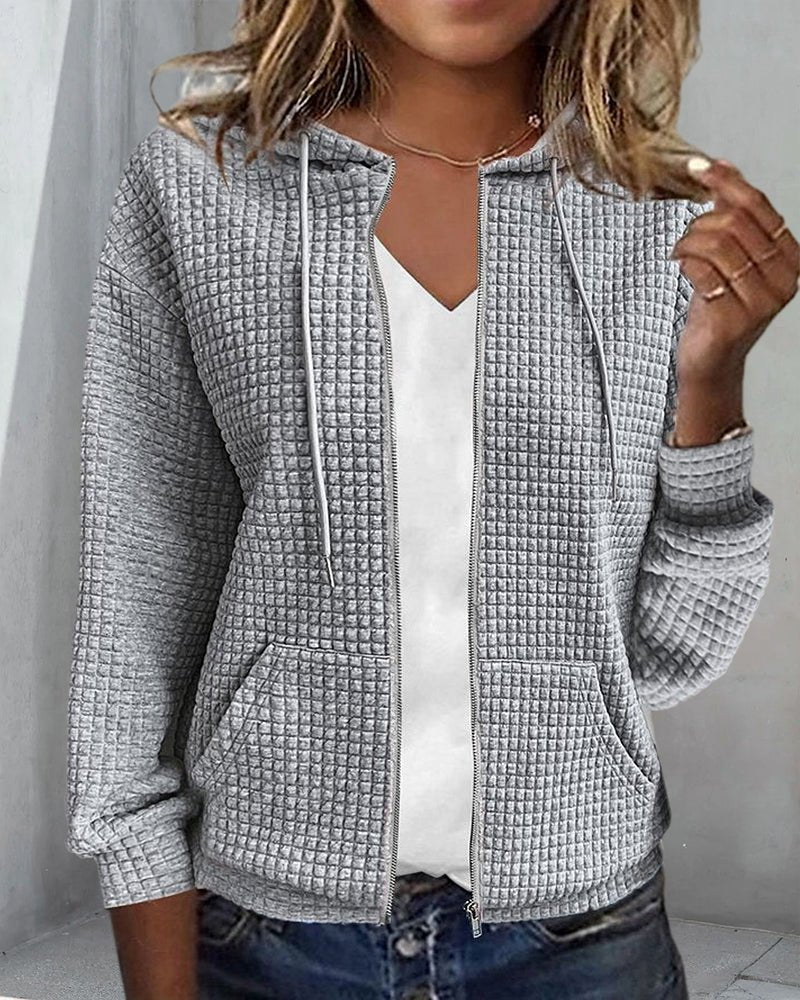 Calia | Hoodie Cardigan – Stylish Zip-Up for Women