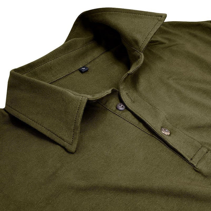 Owen | Langärmeliges Polo – Stilvolle Eleganz für Männer
