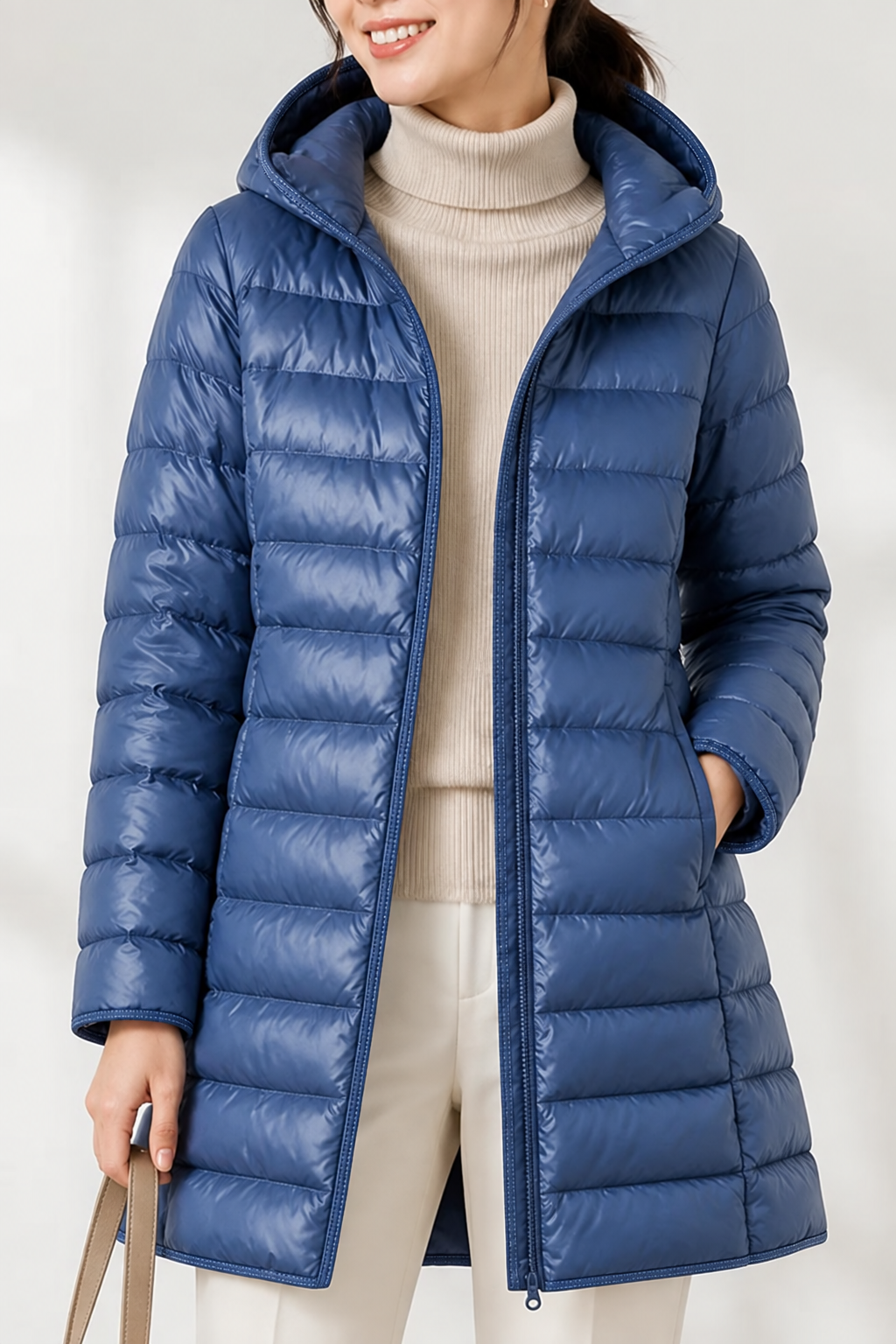 Featherlyte | Packable Ultralight Puffer Jacket – Ent detachable Kapuze für Regen und Wind