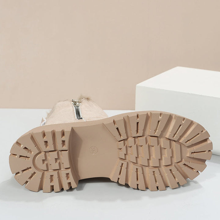 Kerstin | Gemütliche Und Elegante Rauleder Stiefeletten