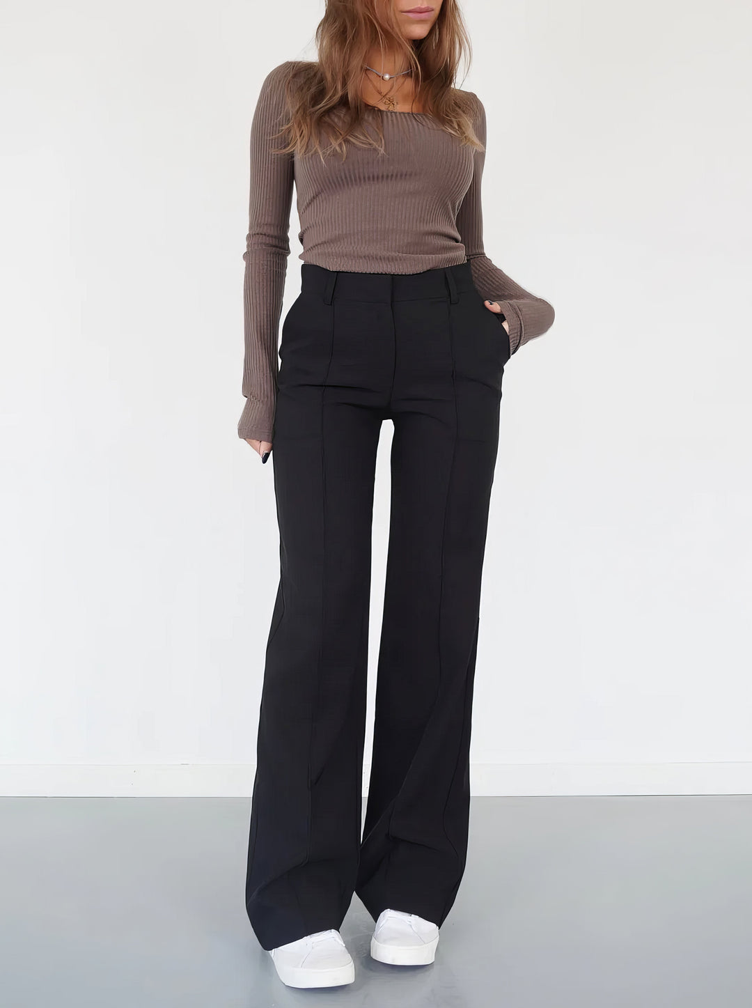 Eva | Stylish and Comfortable Wide-Leg Trousers
