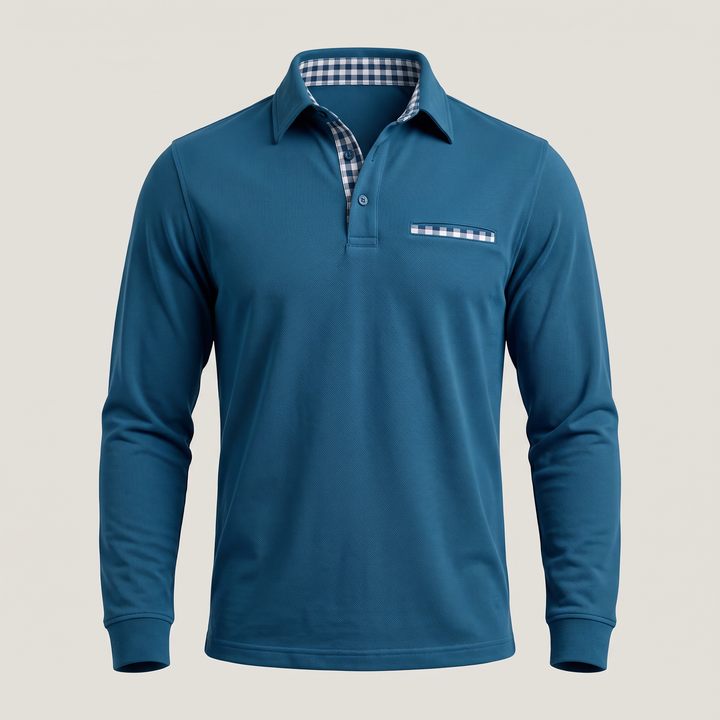 Calverton | Long-Sleeve Polo – Vielseitiger Stil für Männer