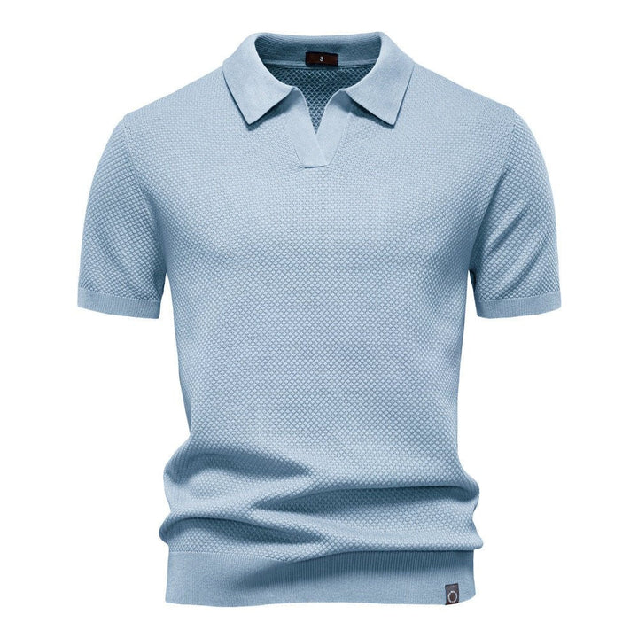 Carter | Polo-Shirt – Klassisches Strukturiertes Design für Männer