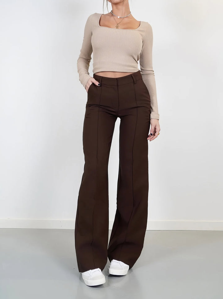 Eva | Stylish and Comfortable Wide-Leg Trousers