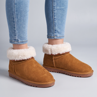 Livia | Warm Ankle Boots with Fur Lining for Women