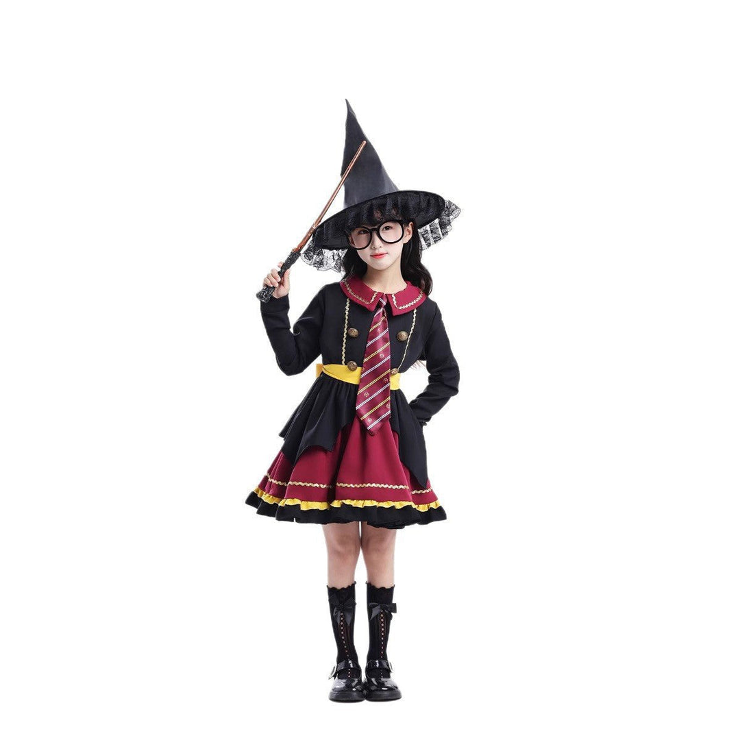 Drune | Girl's Wizard Costume – Enchanting Style for Halloween