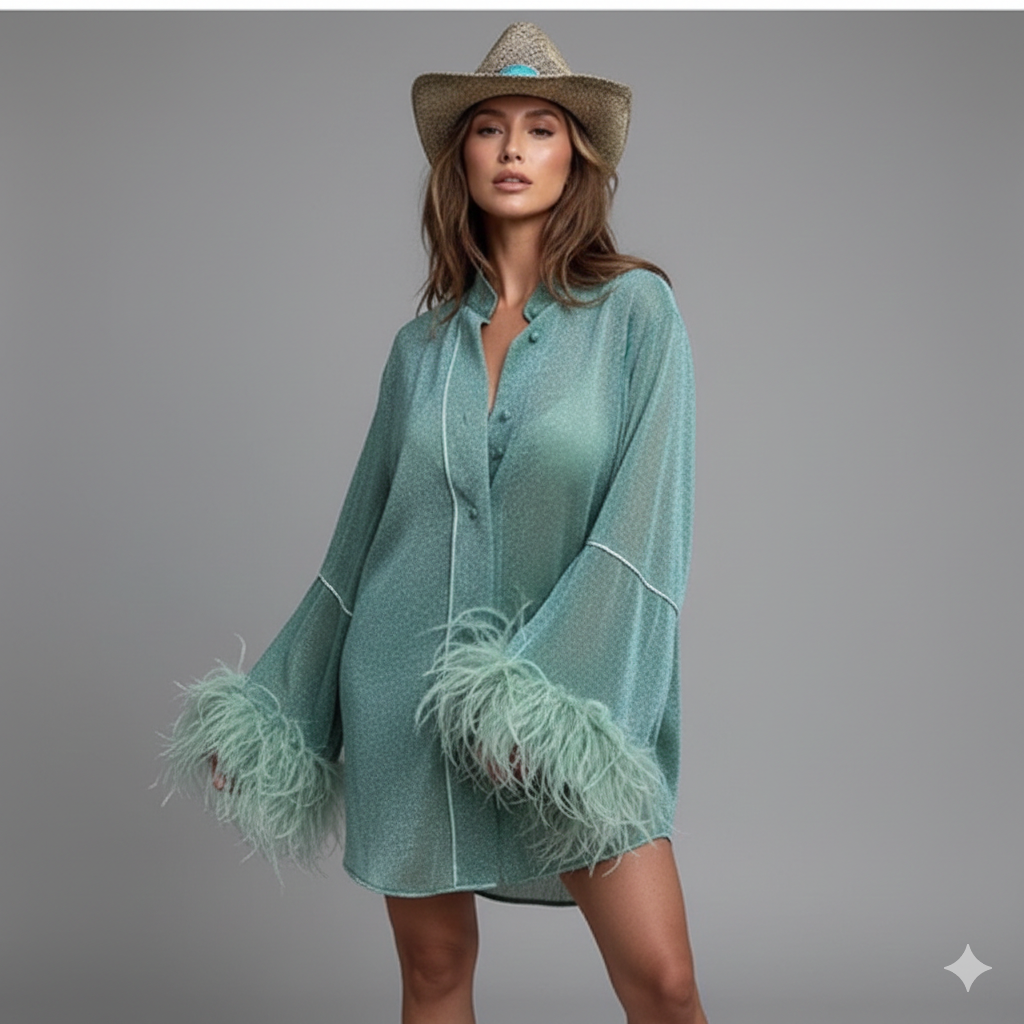 Janina | Elegant and Comfortable Two-Piece Set with Stand-Up Collar