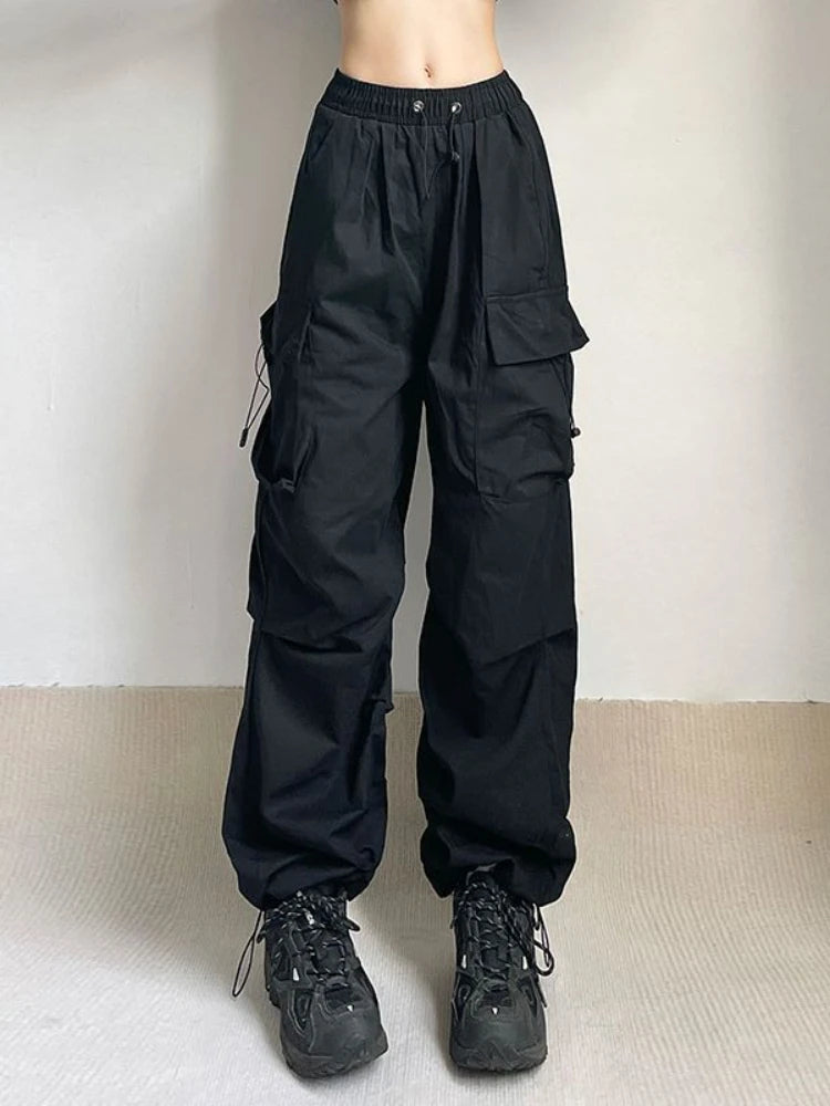 Laura | Modern and Comfortable Wide-Leg Cargo Pants