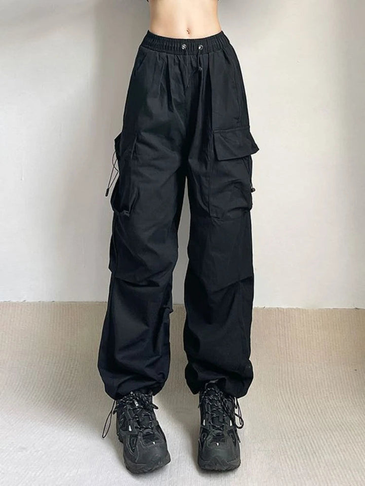 Laura | Modern and Comfortable Wide-Leg Cargo Pants