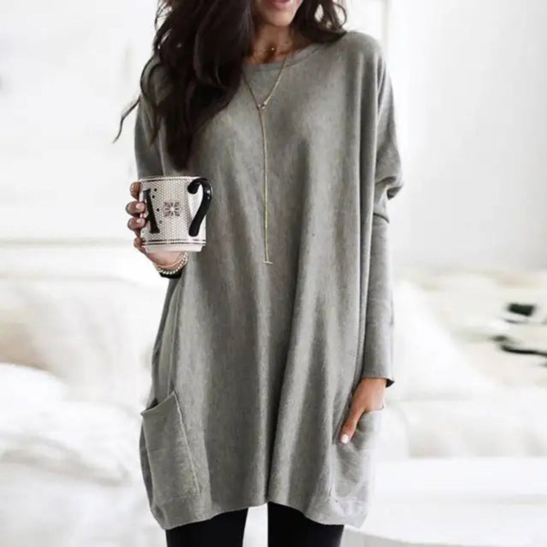 Valeria | Casual Oversized Tunic with Practical Pockets