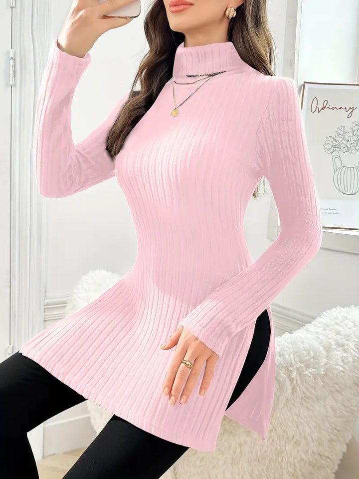 Sarah | Langärmeliger Pullover – Eleganter Slim Fit für Frauen