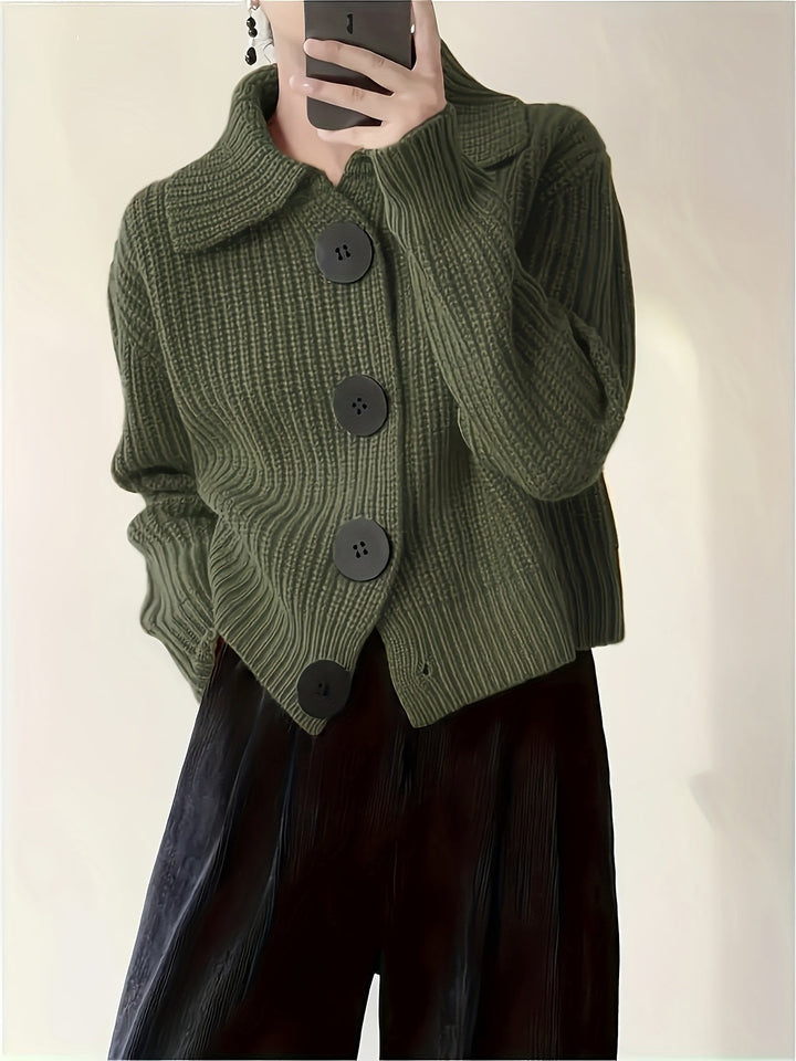 Eileen | Strickpullover – Bequemes Rippenmuster für Frauen