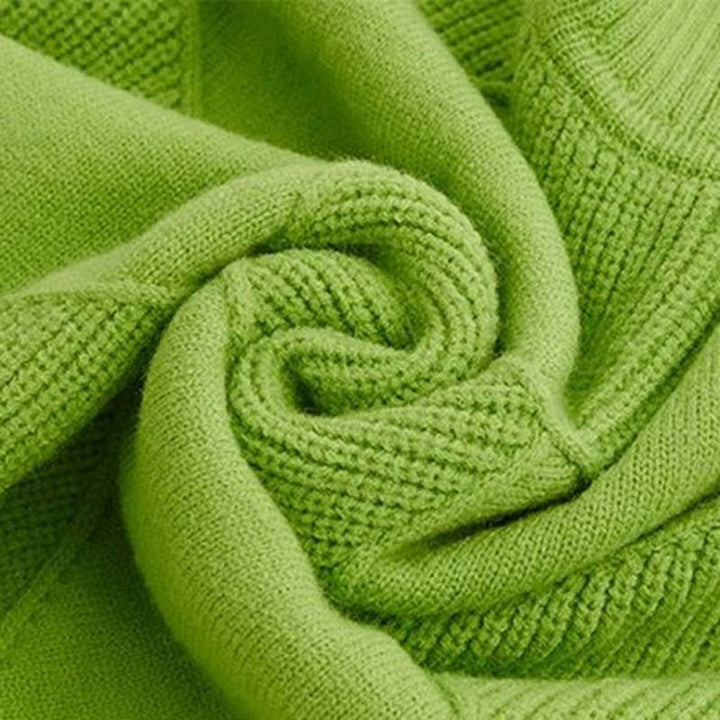 Greta | Rollkragenpullover – Lässiger Stil mit Rautenmuster für Damen