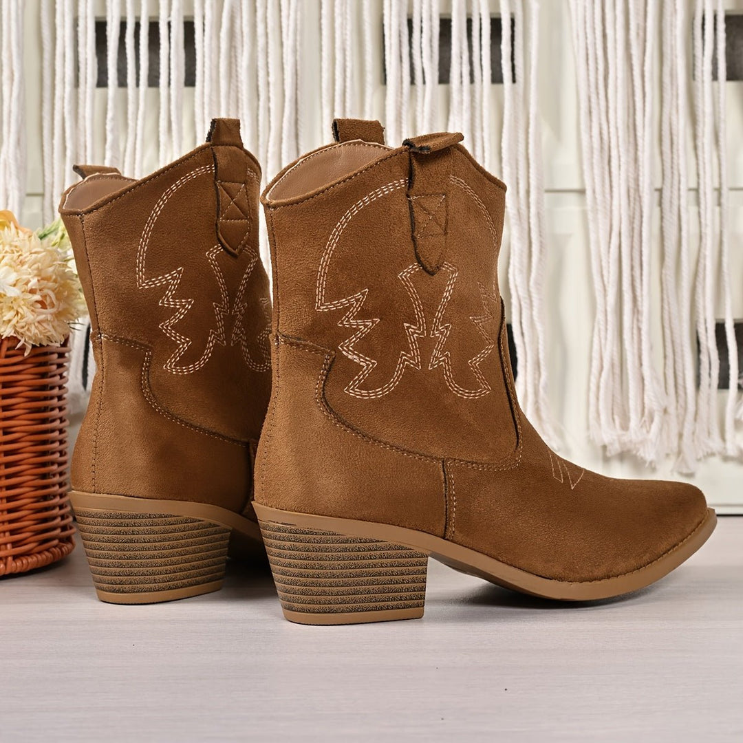 Mara | Classic Western-Style Cowboy Boots for Women