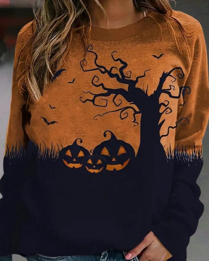 Drune | Casual Halloween Sweatshirt with Playful Design