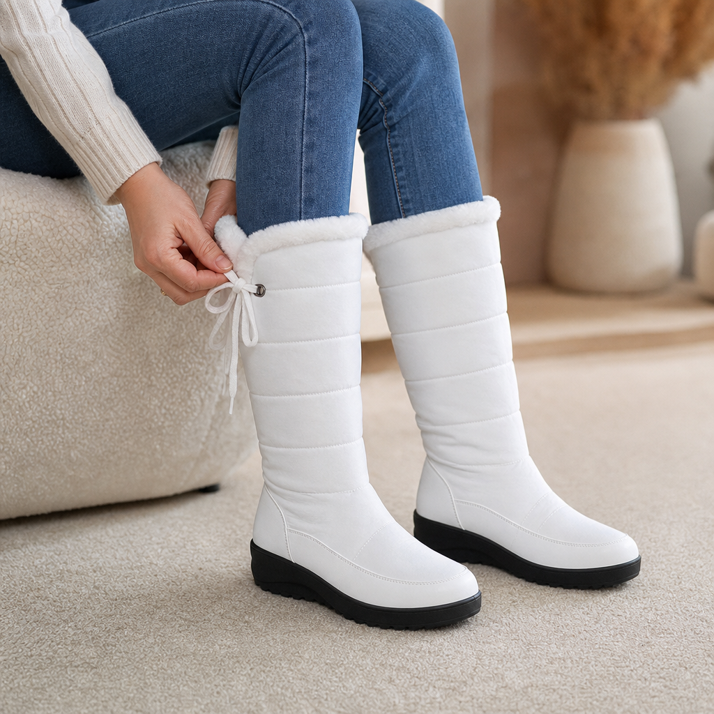 Calevra | Über Die Knie Zugboots – Warm und Gemütlich für Damen