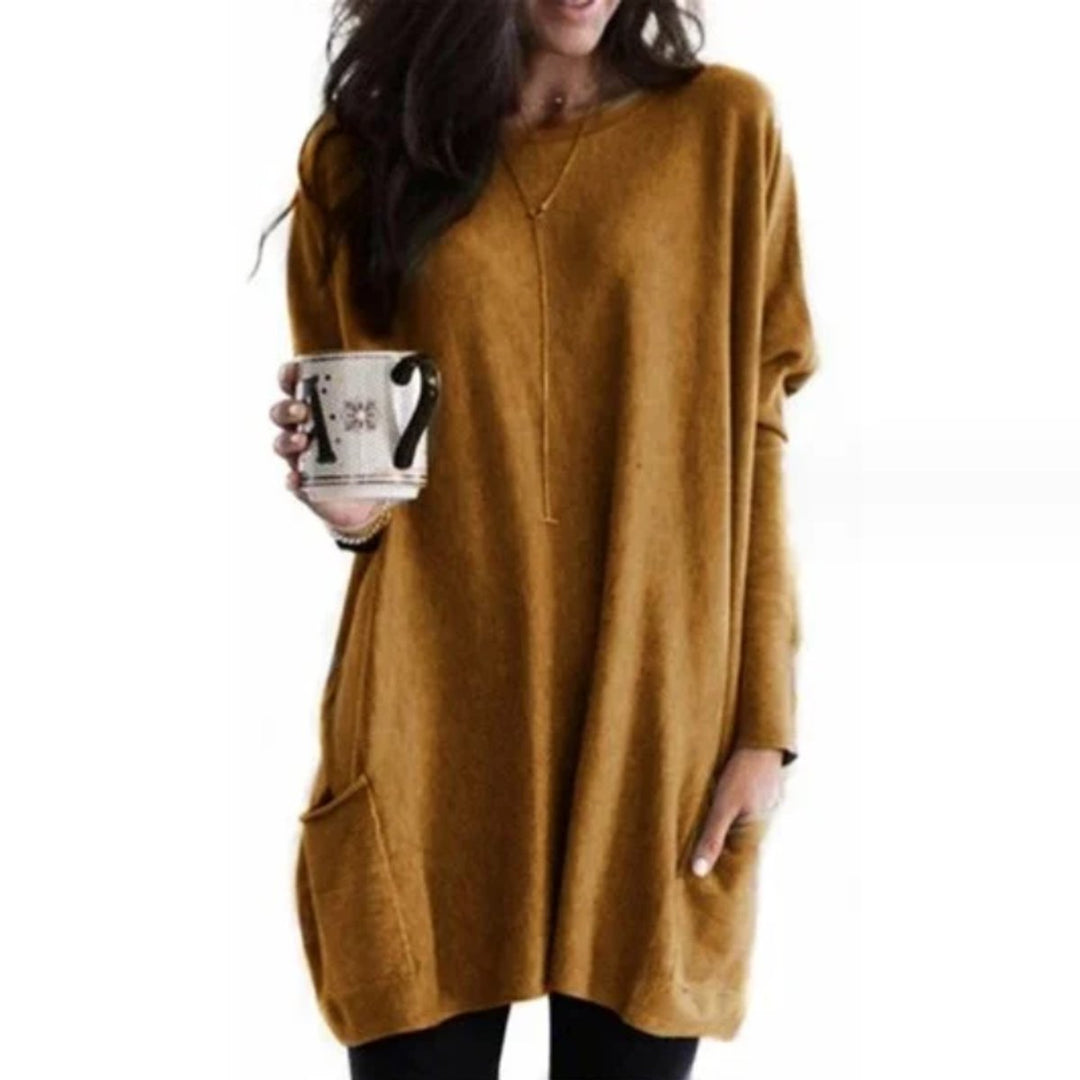 Valeria | Casual Oversized Tunic with Practical Pockets