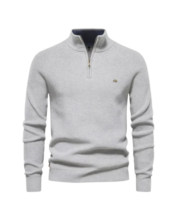 Salvatore | Zip Sweater – Moderne Eleganz für Männer
