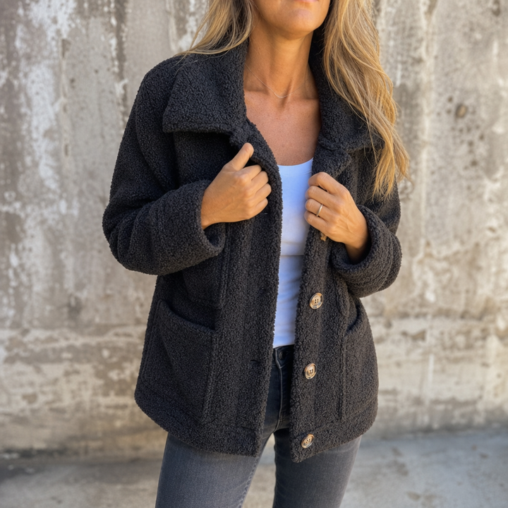 Ariane | Curly Faux-Fur Jacket – Versatile Look für jeden Anlass