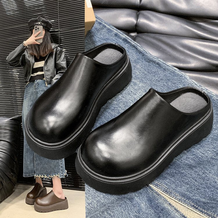Laura | Elegant Platform Clogs with a Modern Statement Look