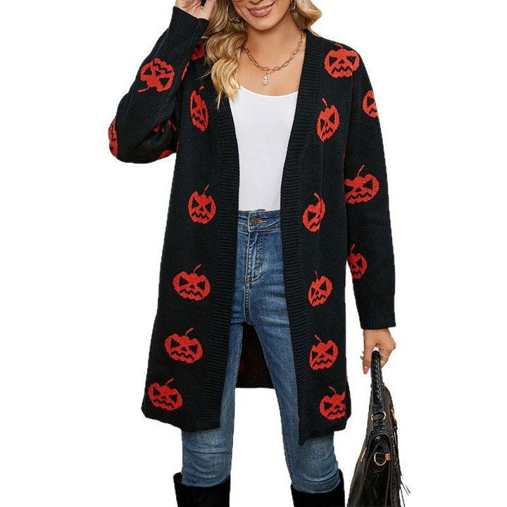 Dara | Halloween Cardigan – Playful Knit Design for Women