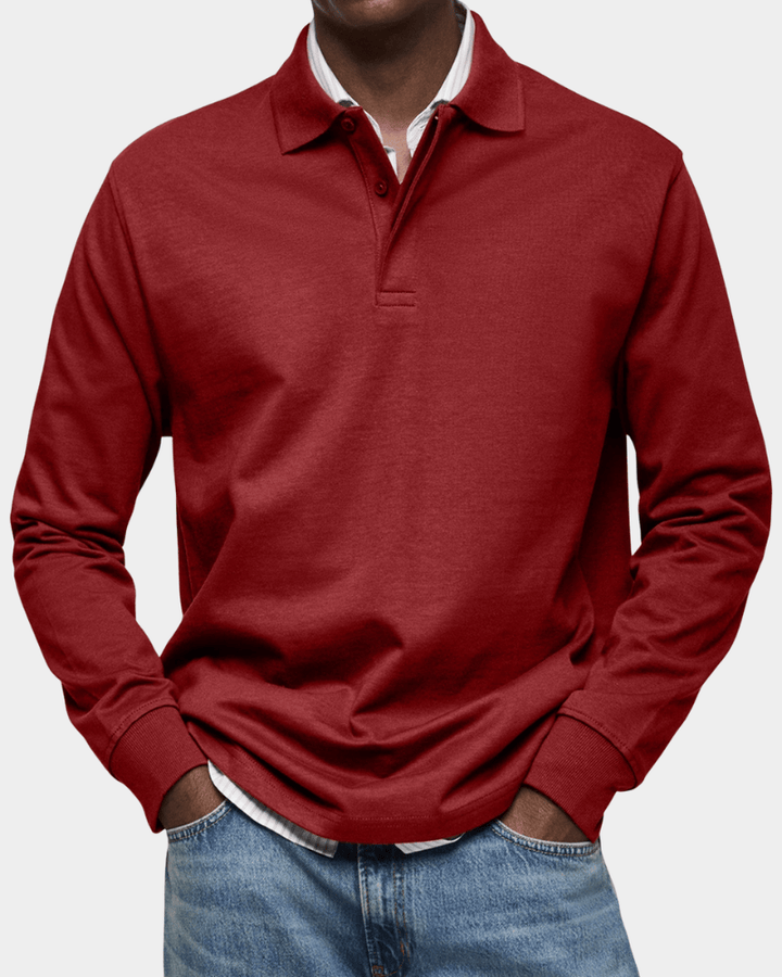 Sterling | Knit Polo – Smart Textured Style for Men