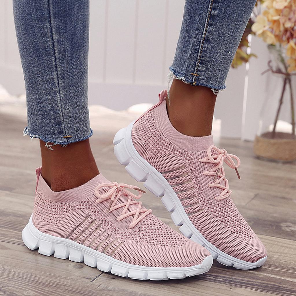 Amelia | Orthopedic and Sporty Flyknit Sneakers