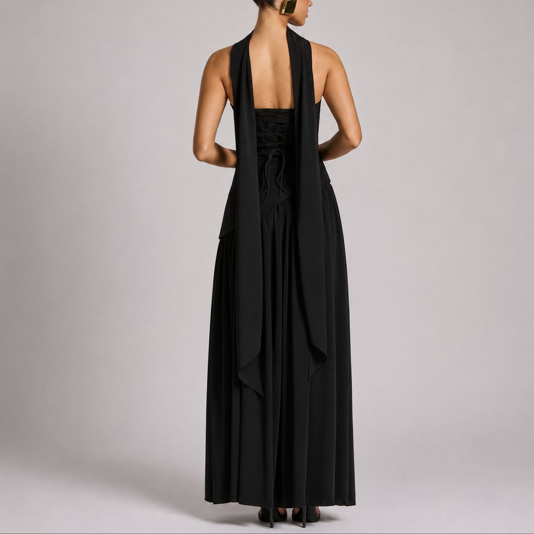Emma | Elegant Fall Wedding Maxi Dress