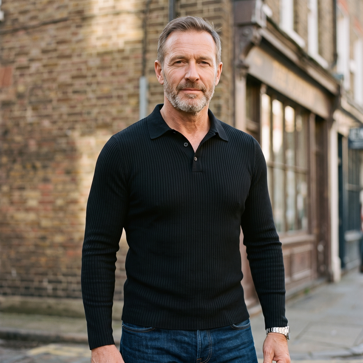 Harrowby | Ripp Polohemd – Modernes, Enges Design für Herren