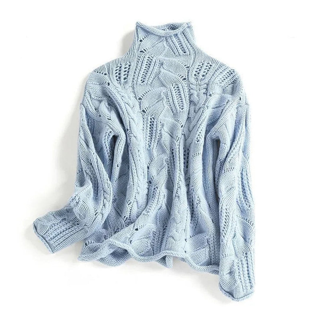 Marie | Knit Sweater – Lockere Passform mit Rollkragen