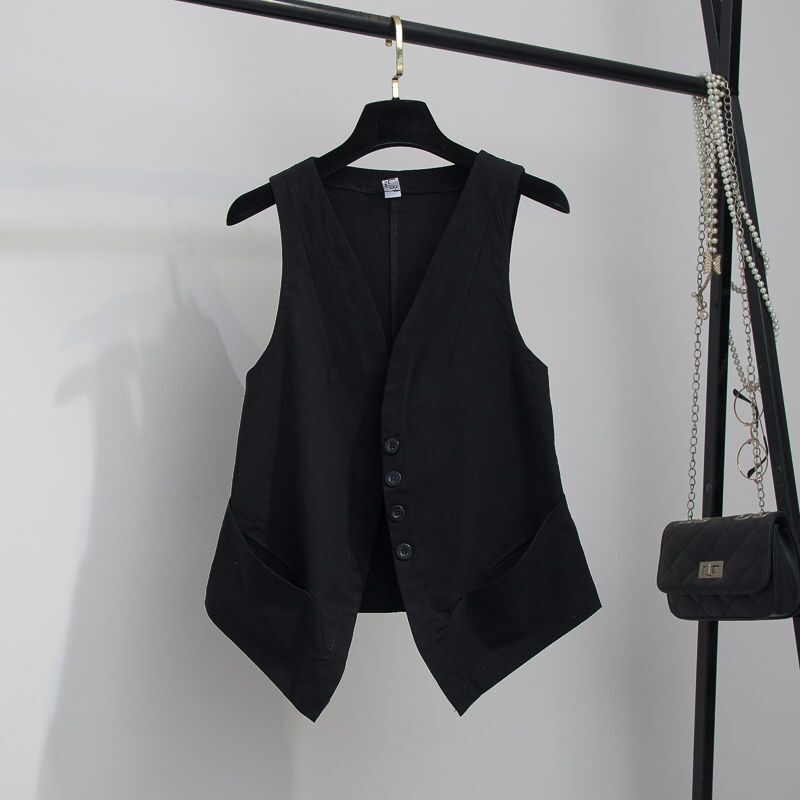 Ursula | Elegant and Lightweight Linen Vest for Women