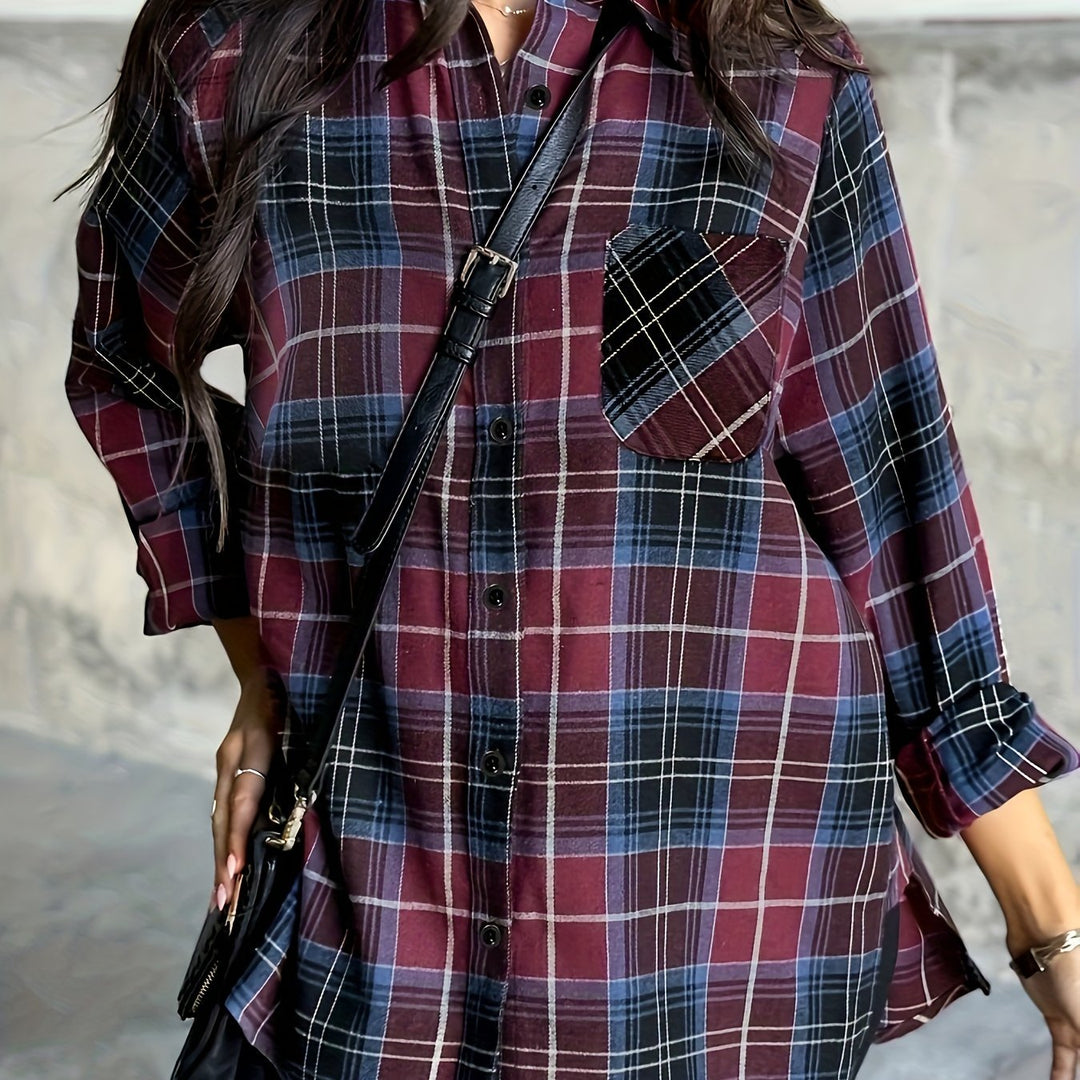 Marnie | Relaxed Checked Shirt for Effortless Everyday Style