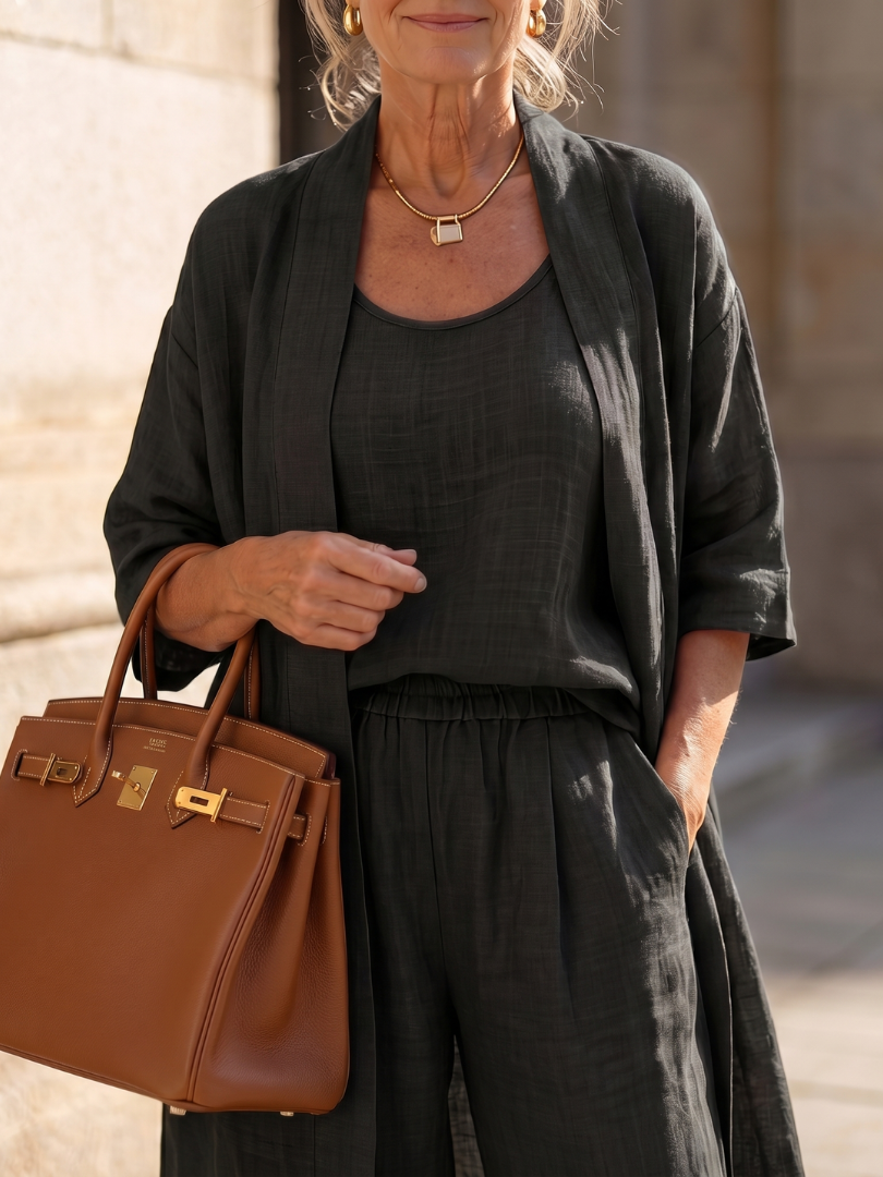 Yael | Drei-Teile Set – Lockerer Style für Frauen