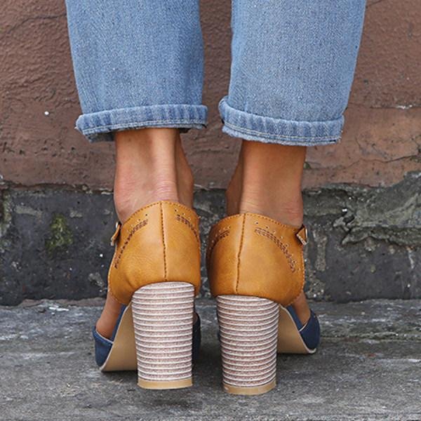 Marcella | Block-Heel Mary Janes – Zeitloser Stil für Frauen