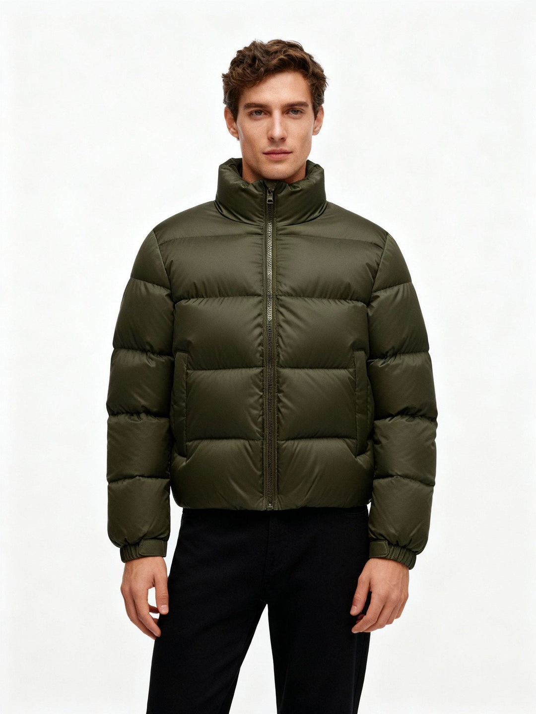 Drune | Pufferjacke für Herren – Warme Winterjacke mit Kapuze