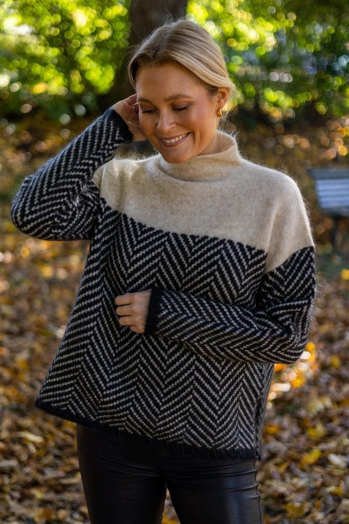 Greta | Rollkragen Pullover – Eleganter Oversized Schnitt für Damen