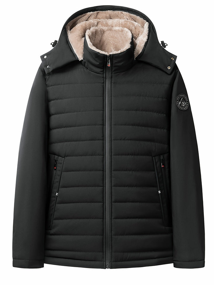 Rhys | Winterjacke mit Kapuze – Warm und Stilvoll