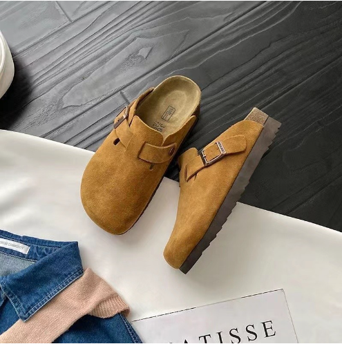 Marlene | Comfortable and Stylish Suede Slip-On Mules